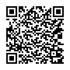 QR Code สำหรับหมายเลขโทรศัพท์ +14032001070