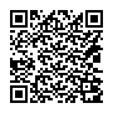 QR-code voor telefoonnummer +14032001071