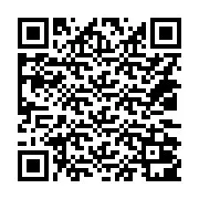 Código QR para número de telefone +14032001089