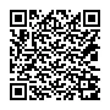 QR Code pour le numéro de téléphone +14032001091