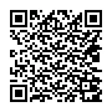 QR Code สำหรับหมายเลขโทรศัพท์ +14032001092