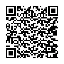 QR Code pour le numéro de téléphone +14032001096