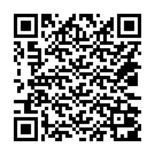 QR Code สำหรับหมายเลขโทรศัพท์ +14032001099