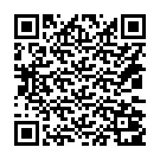 QR-koodi puhelinnumerolle +14032001101