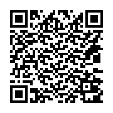 Kode QR untuk nomor Telepon +14032001105