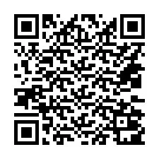 QR-код для номера телефона +14032001107