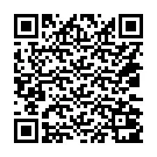 Kode QR untuk nomor Telepon +14032001118