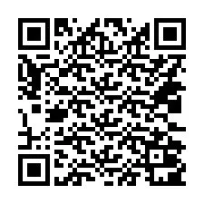 Kode QR untuk nomor Telepon +14032001123