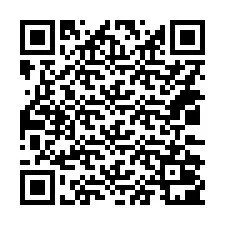 QR Code สำหรับหมายเลขโทรศัพท์ +14032001155