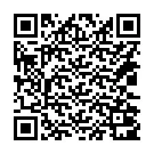 QR kód a telefonszámhoz +14032001171