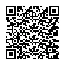 QR Code สำหรับหมายเลขโทรศัพท์ +14032001184