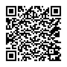 Kod QR dla numeru telefonu +14032001199