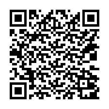 Código QR para número de teléfono +14032001200