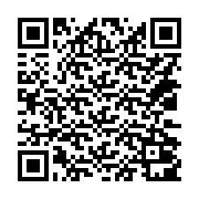 電話番号のQRコード +14032001259