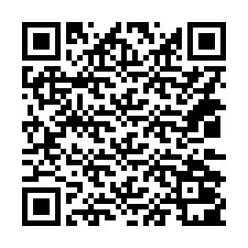 电话号码二维码 +14032001345