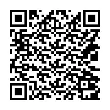 QR-код для номера телефона +14032001395