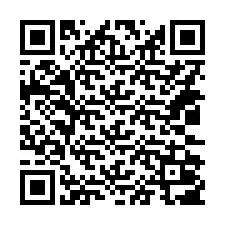 Kod QR dla numeru telefonu +14032007035