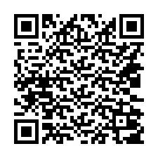 QR Code สำหรับหมายเลขโทรศัพท์ +14032007036