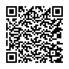 Kod QR dla numeru telefonu +14032007100