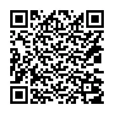 QR-код для номера телефона +14032007101