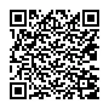 QR-koodi puhelinnumerolle +14032007102