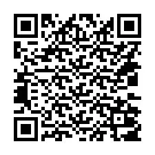 QR код за телефонен номер +14032007104