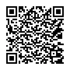 QR-koodi puhelinnumerolle +14032007109