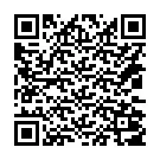 Kode QR untuk nomor Telepon +14032007111