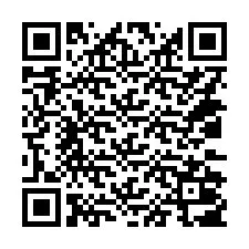 QR-code voor telefoonnummer +14032007118