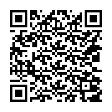 Kode QR untuk nomor Telepon +14032007124