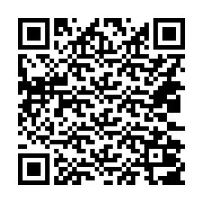 Código QR para número de teléfono +14032007137