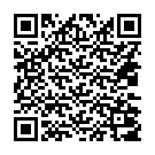 QR-код для номера телефона +14032007143