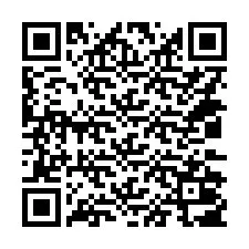 Kode QR untuk nomor Telepon +14032007144