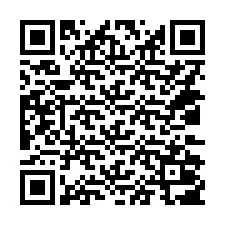 QR Code สำหรับหมายเลขโทรศัพท์ +14032007148