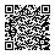 QR-koodi puhelinnumerolle +14032007150