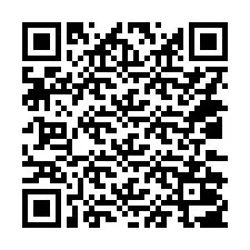 QR код за телефонен номер +14032007158