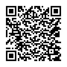 QR Code pour le numéro de téléphone +14032007169