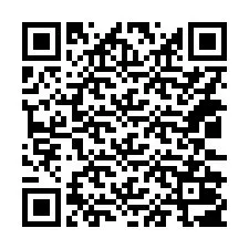 QR-koodi puhelinnumerolle +14032007175