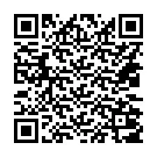 Código QR para número de teléfono +14032007187