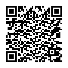 QR Code สำหรับหมายเลขโทรศัพท์ +14032007191