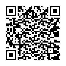 QR Code สำหรับหมายเลขโทรศัพท์ +14032007202