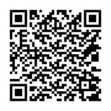 QR код за телефонен номер +14032007211