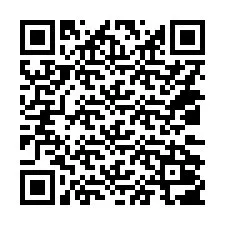 Código QR para número de teléfono +14032007218