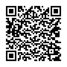 Kode QR untuk nomor Telepon +14032007232