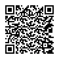 QR-код для номера телефона +14032007235