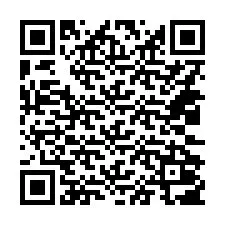 QR-code voor telefoonnummer +14032007237