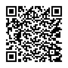 QR Code สำหรับหมายเลขโทรศัพท์ +14032007238