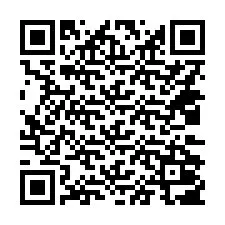 QR-code voor telefoonnummer +14032007242