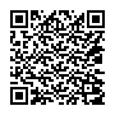 Kode QR untuk nomor Telepon +14032007248