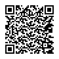 QR-code voor telefoonnummer +14032007257